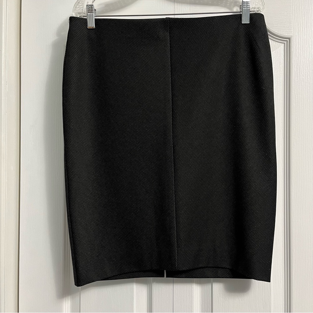 JULES & LEOPOLD size large pin STRIPED PENCIL SKIRT office wear